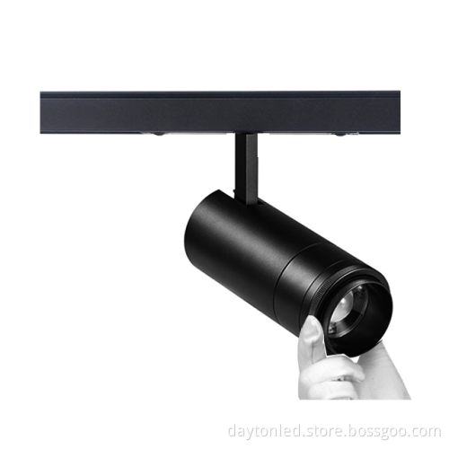 Ultra Slim Magnetic Track Lighting System for Indoor Bedrooms